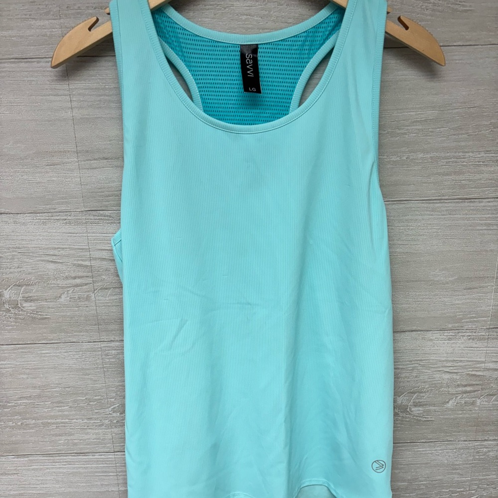 ❗️NWT❗️| Savvi | Alex mesh tank top. Size L.*